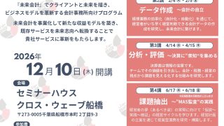 第27期「新ビジネスモデル研究会（NBM）」受講生募集！